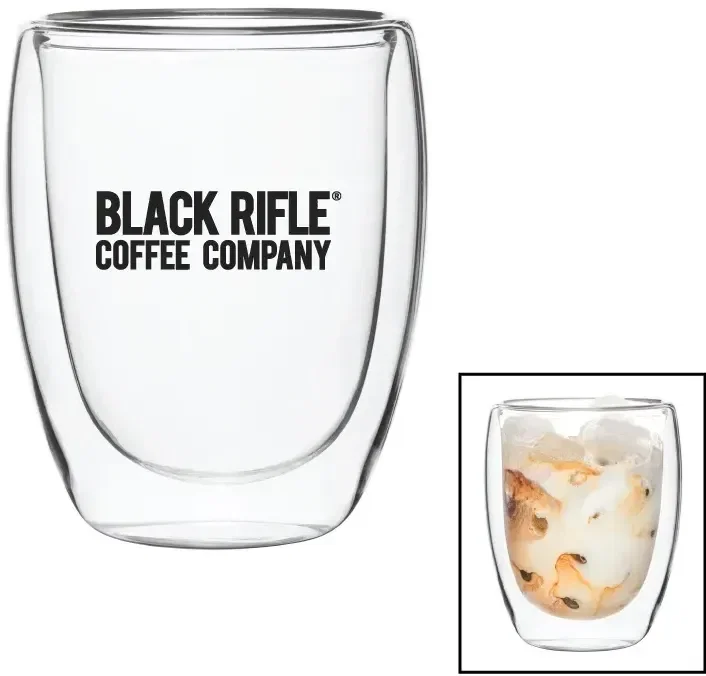 Custom Latte Glass Mug — view 1