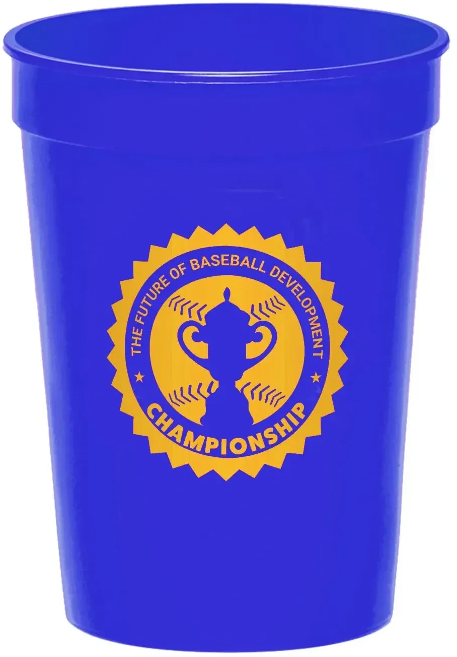 Custom Plastic Stadium Cups - 12 oz. — view 2