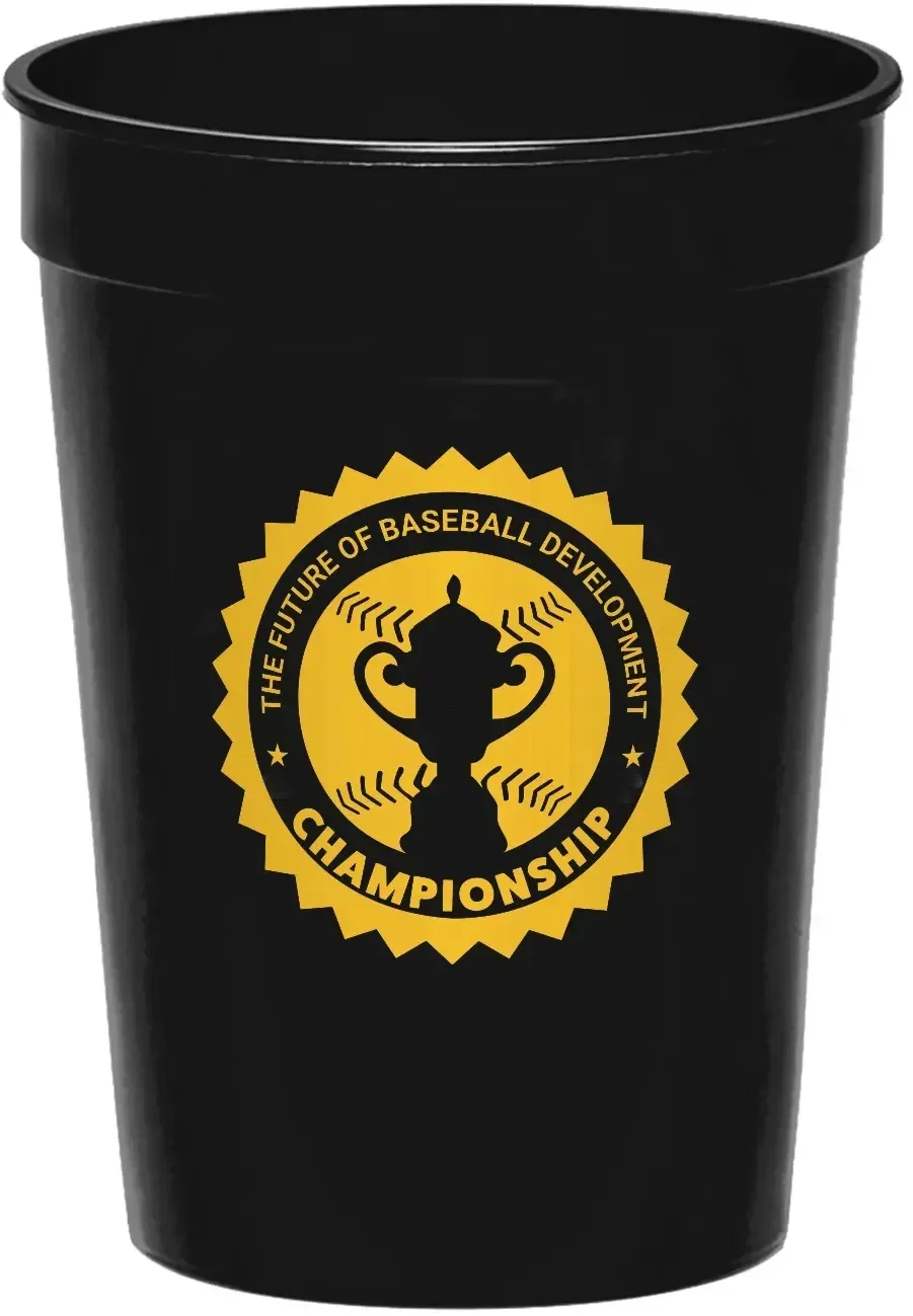 Custom Plastic Stadium Cups - 12 oz. — view 9