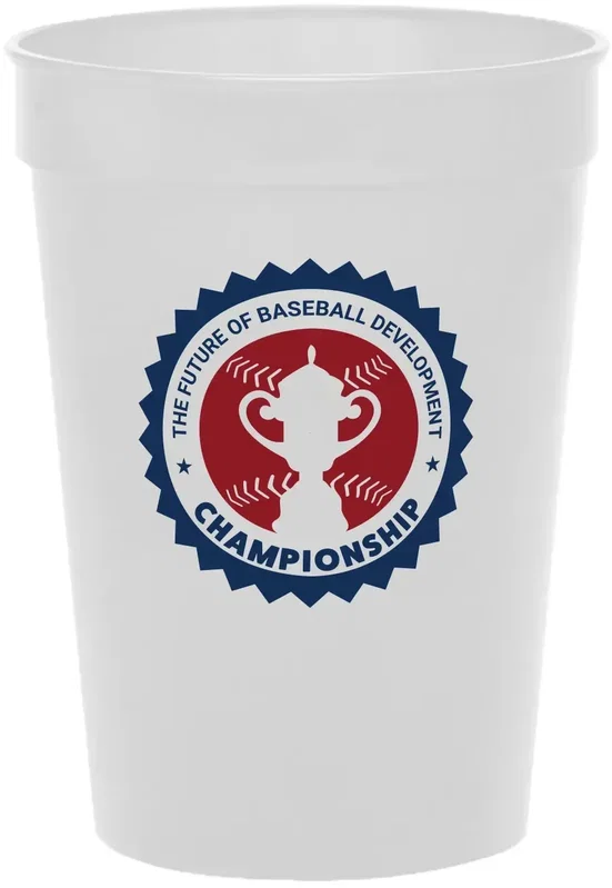 12 oz. Fanatic Plastic Stadium Cups w/ Full Color Imprint — view 4
