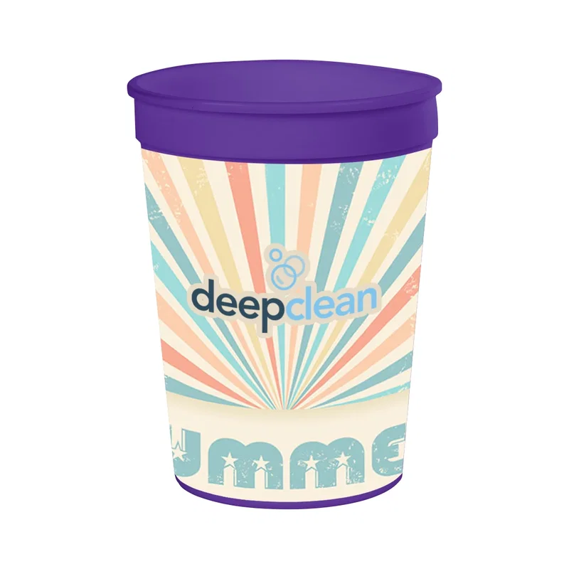 Two cups angled toward each other