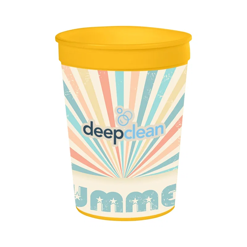 Game day cup shown at full height