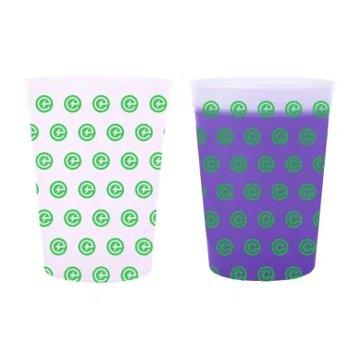 Two cups displayed together for comparison