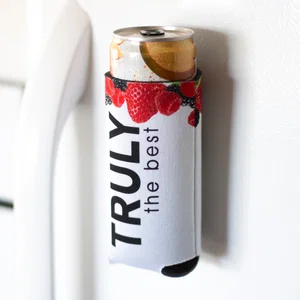 12 Oz. Full-Color Slim Seltzer Magnet Coolie (Patent Pending)