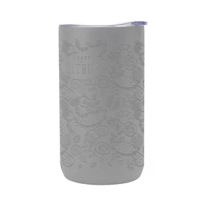 12 Oz. Full Laser 4-In-1 Double Walled Can Cooler