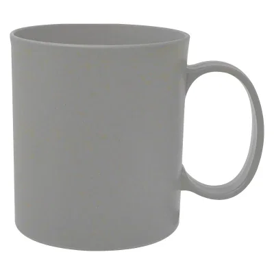 Blue version of the mug shown straight on