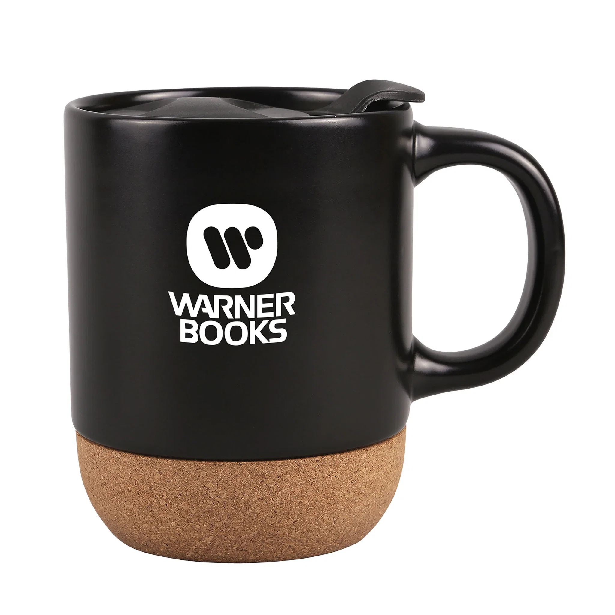 12 oz. Java Ceramic Mug with Cork Base — view 2
