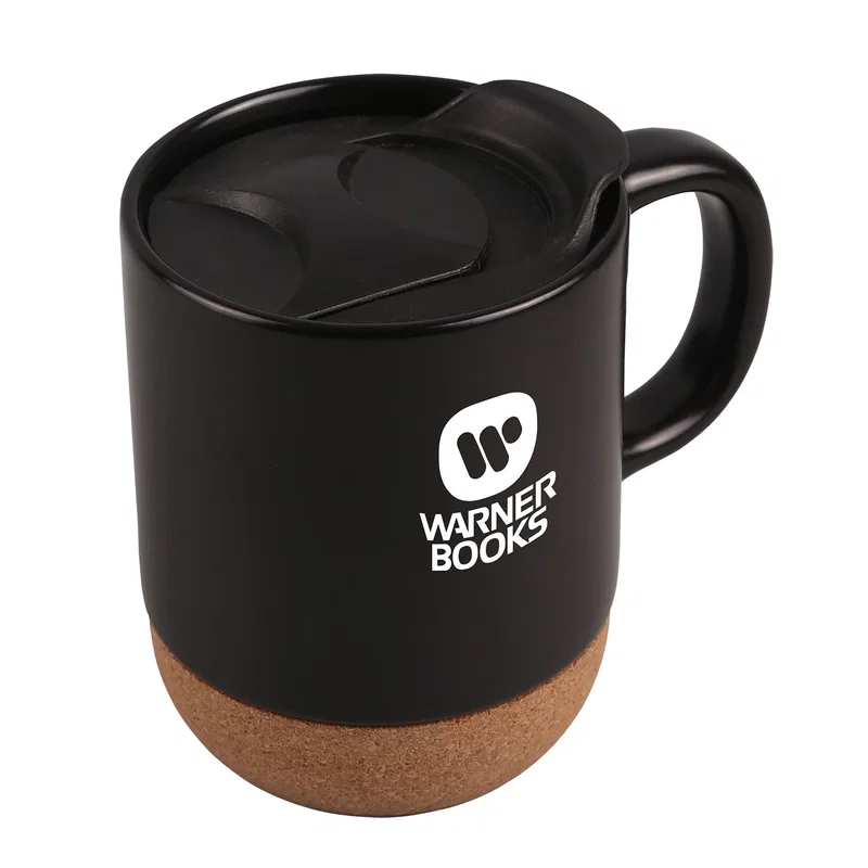 12 oz. Java Ceramic Mug with Cork Base — view 11