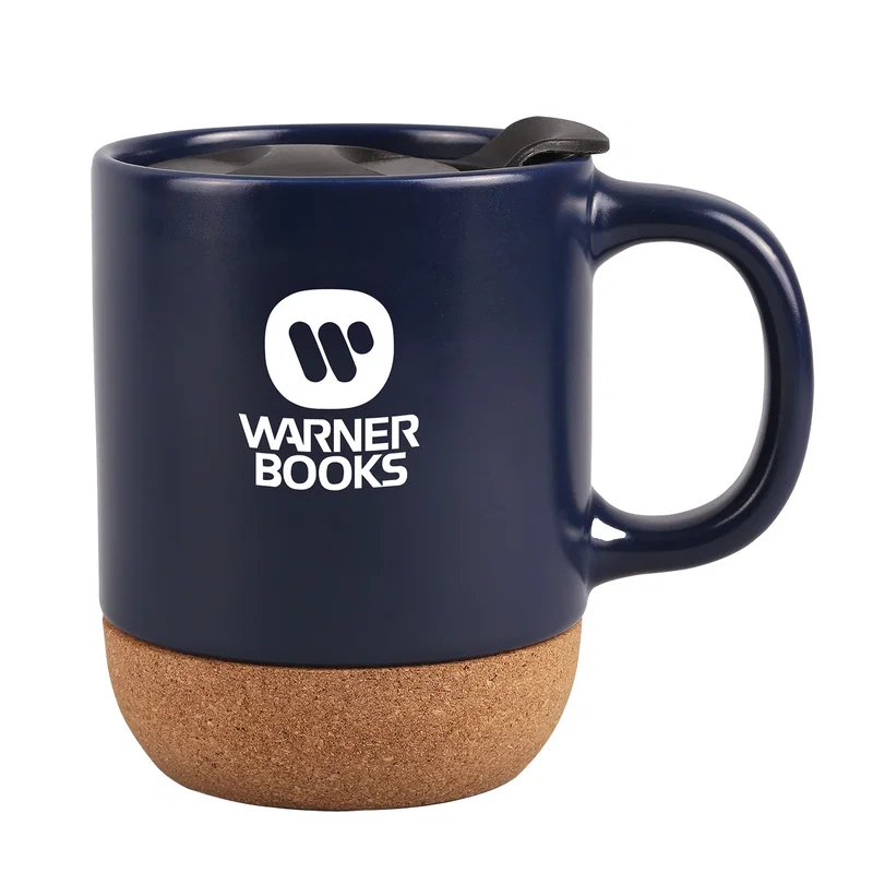 12 oz. Java Ceramic Mug with Cork Base — view 8