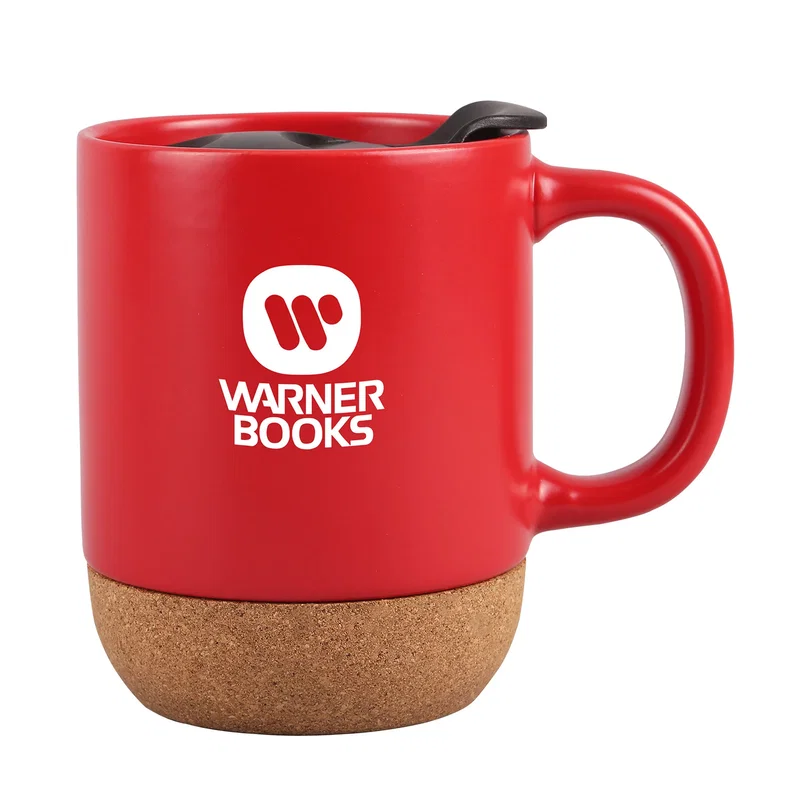 12 oz. Java Ceramic Mug with Cork Base — view 10