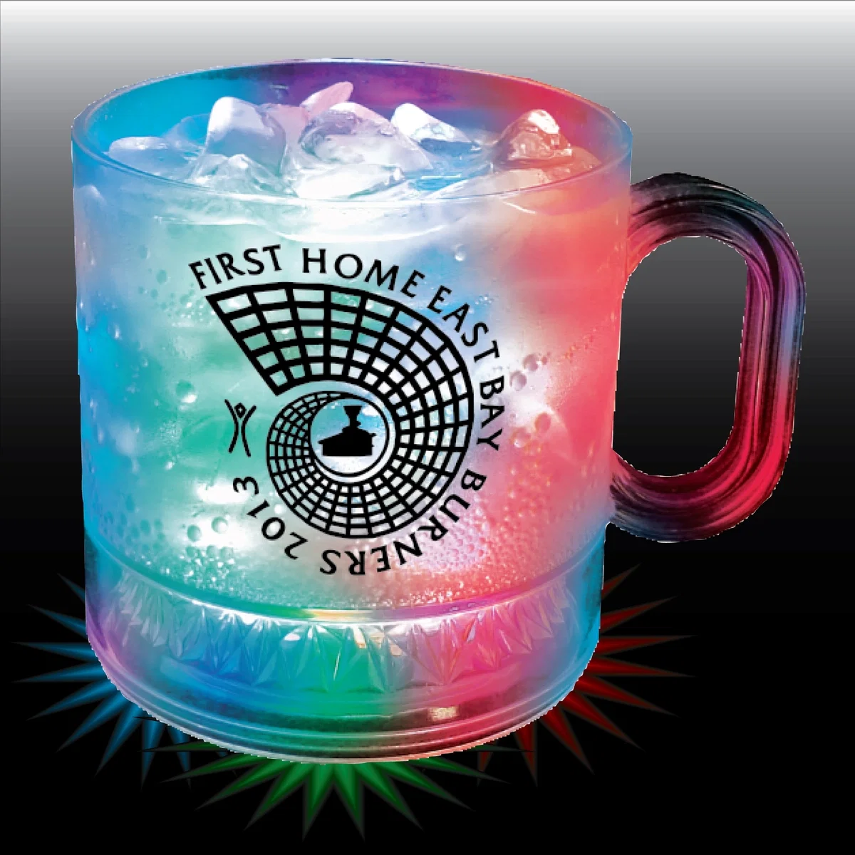 12 oz. Light Up Plastic Coffee Mug — view 2