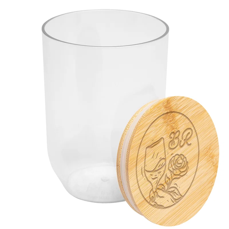 12 Oz. Montrose rPET Wine Tumbler With Bamboo Lid — view 16