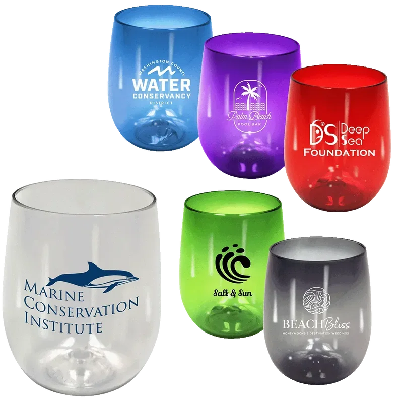 12 oz. Recycled Stemless Wine Glass