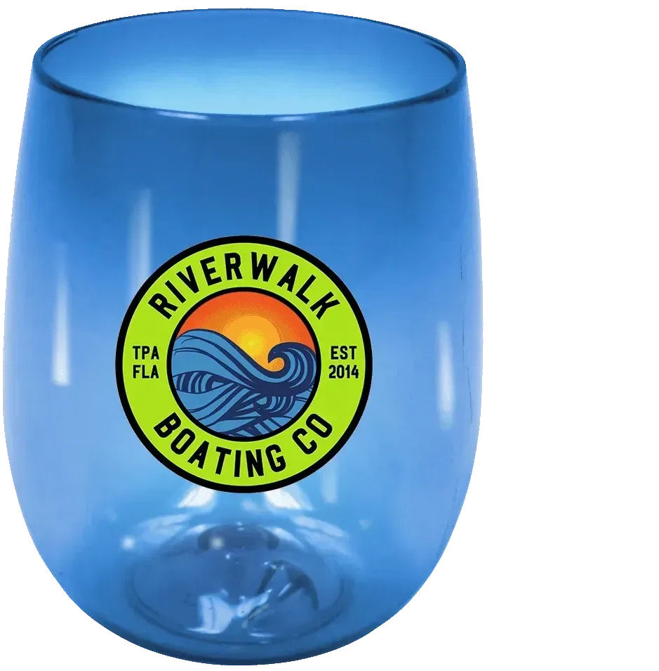 12 oz. Recycled Stemless Wine Glass — view 10