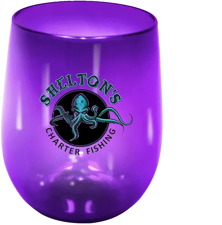12 oz. Recycled Stemless Wine Glass — view 11