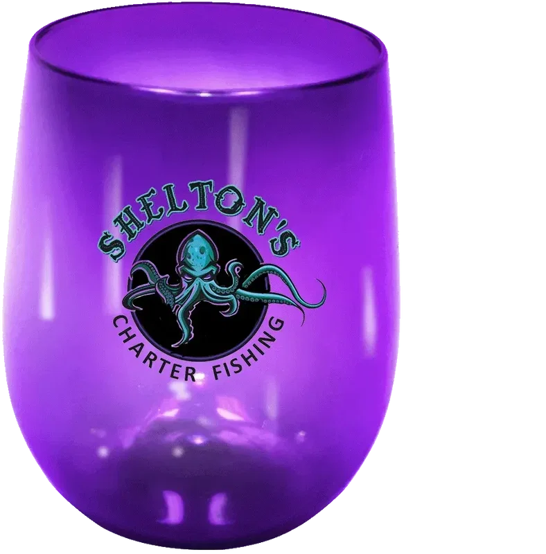 12 oz. Recycled Stemless Wine Glass — view 11