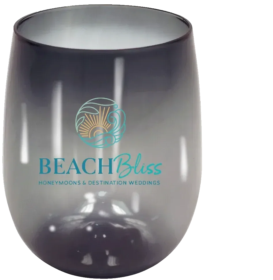 12 oz. Recycled Stemless Wine Glass — view 14