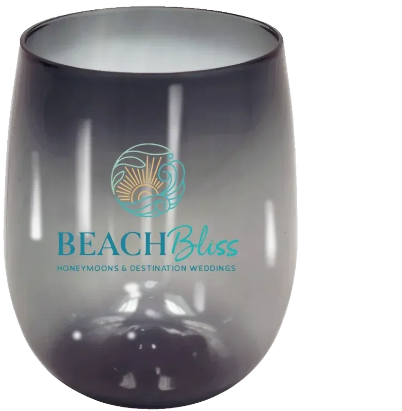 12 oz. Recycled Stemless Wine Glass — view 14
