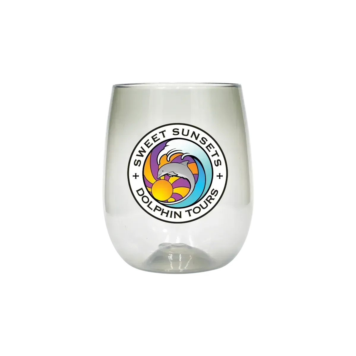 12 oz. Recycled Stemless Wine Glass — view 15