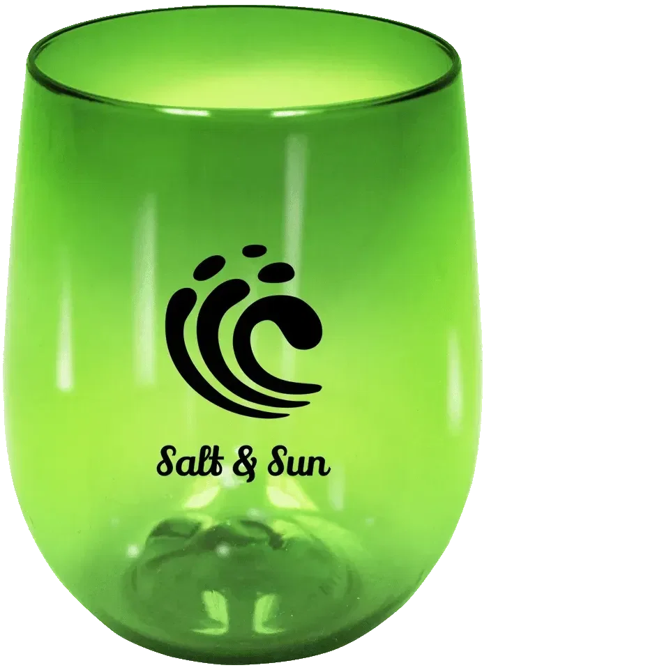 12 oz. Recycled Stemless Wine Glass — view 2