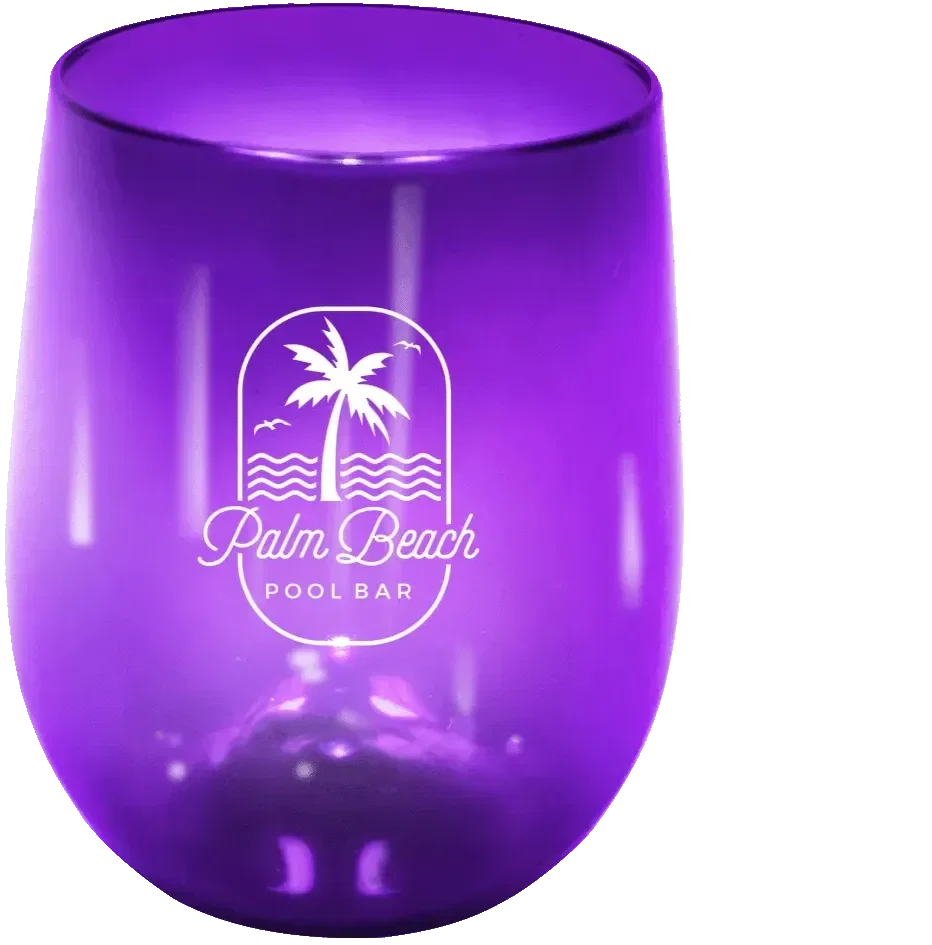 12 oz. Recycled Stemless Wine Glass — view 3