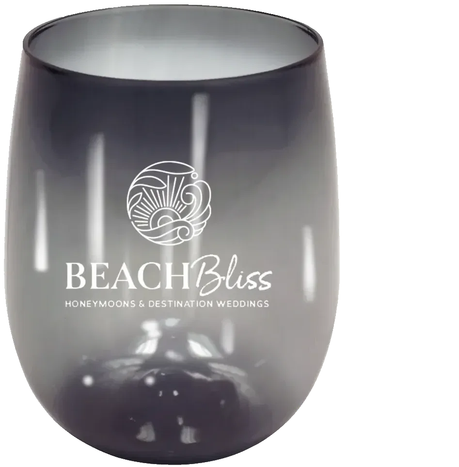 12 oz. Recycled Stemless Wine Glass — view 6