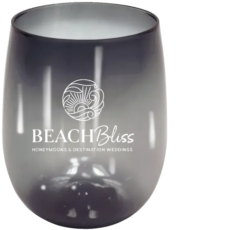 12 oz. Recycled Stemless Wine Glass — view 6