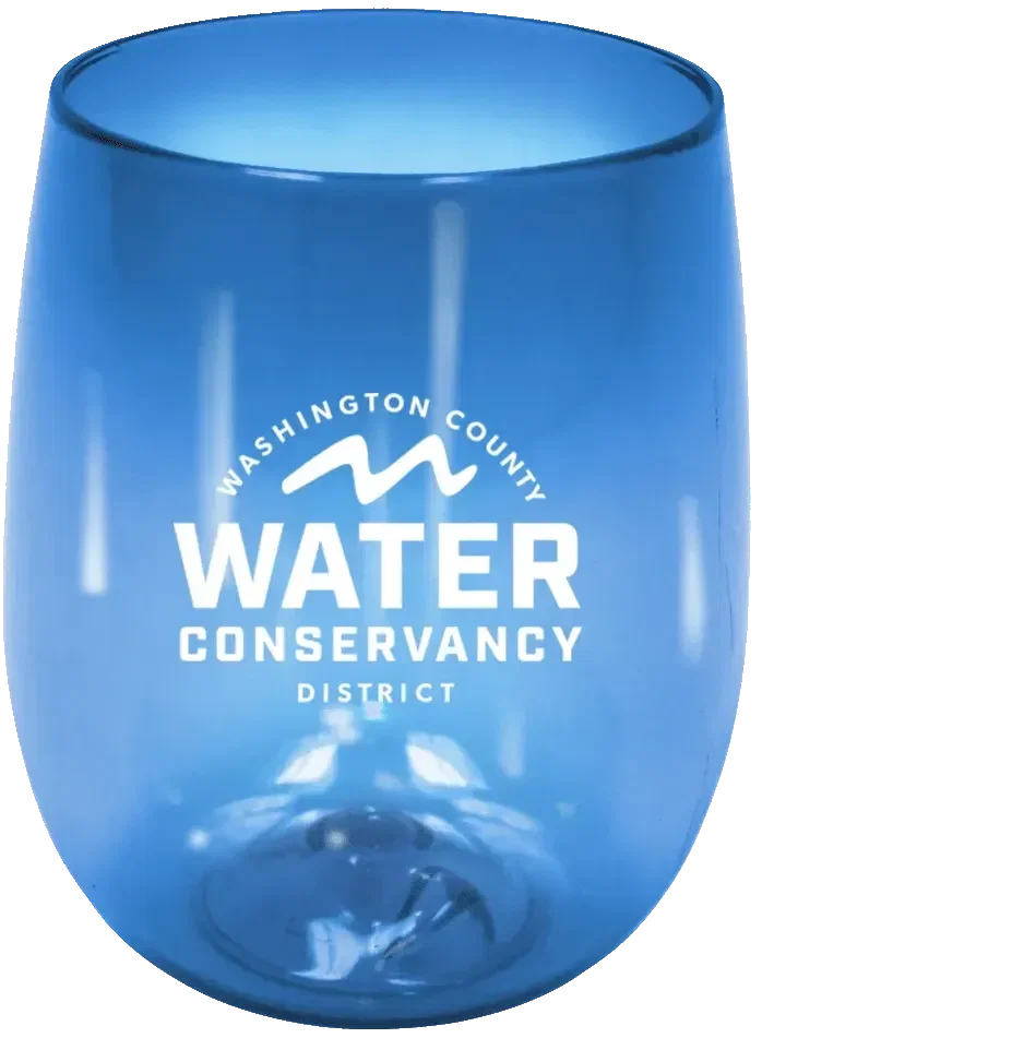 12 oz. Recycled Stemless Wine Glass — view 7