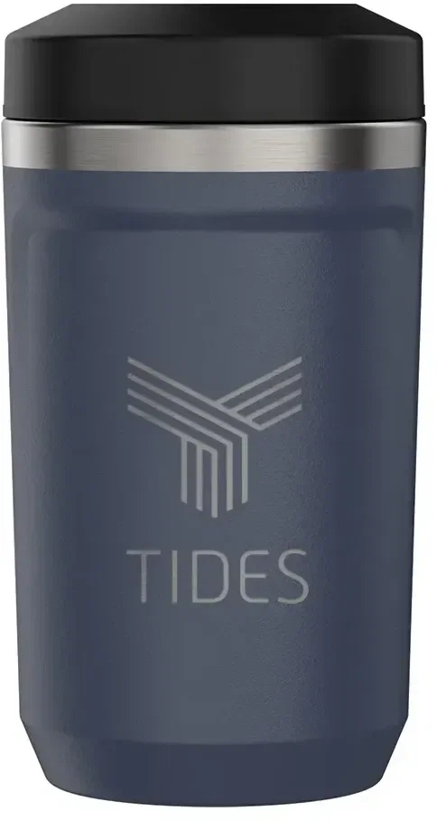 Insulated can cooler sized for twelve ounce drinks