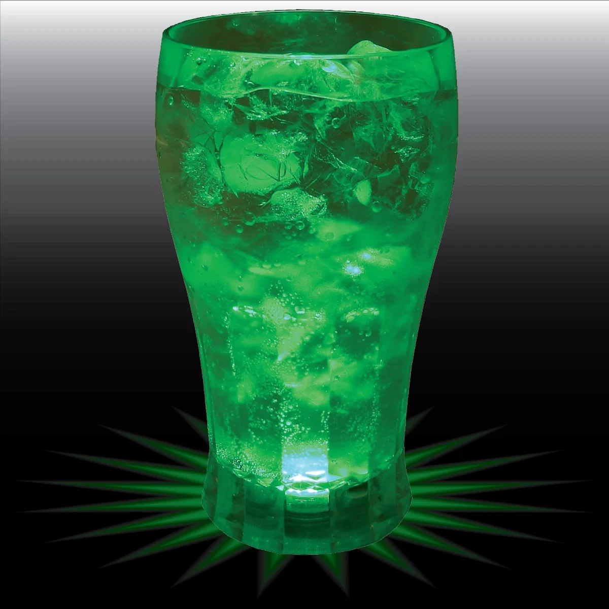 12 oz. Plastic Fluted Bell Soda Cup — view 4