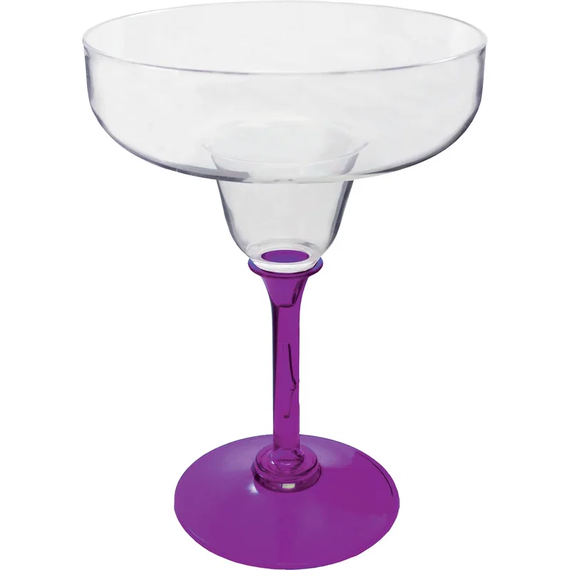 12 oz. Plastic Margarita Glass — view 12