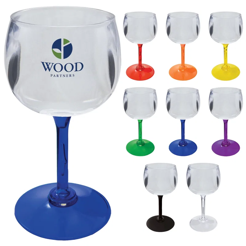 12 oz. Plastic Wine Goblet — view 18
