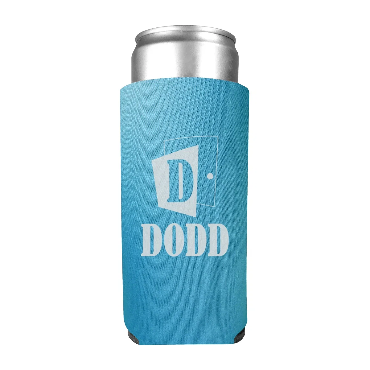 Front view of the tall drink insulator ready for tailgating