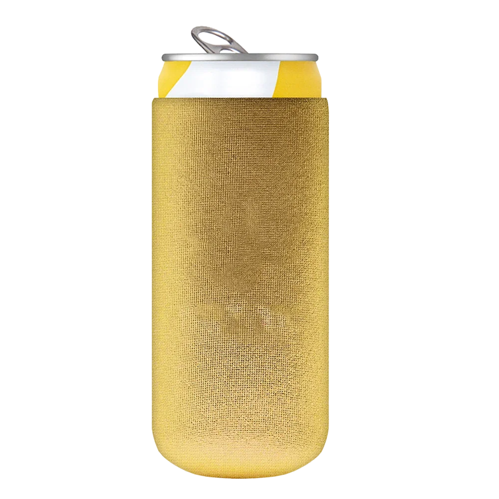 12oz. Slim Metallic Neoprene Collapsible Coolie — view 9