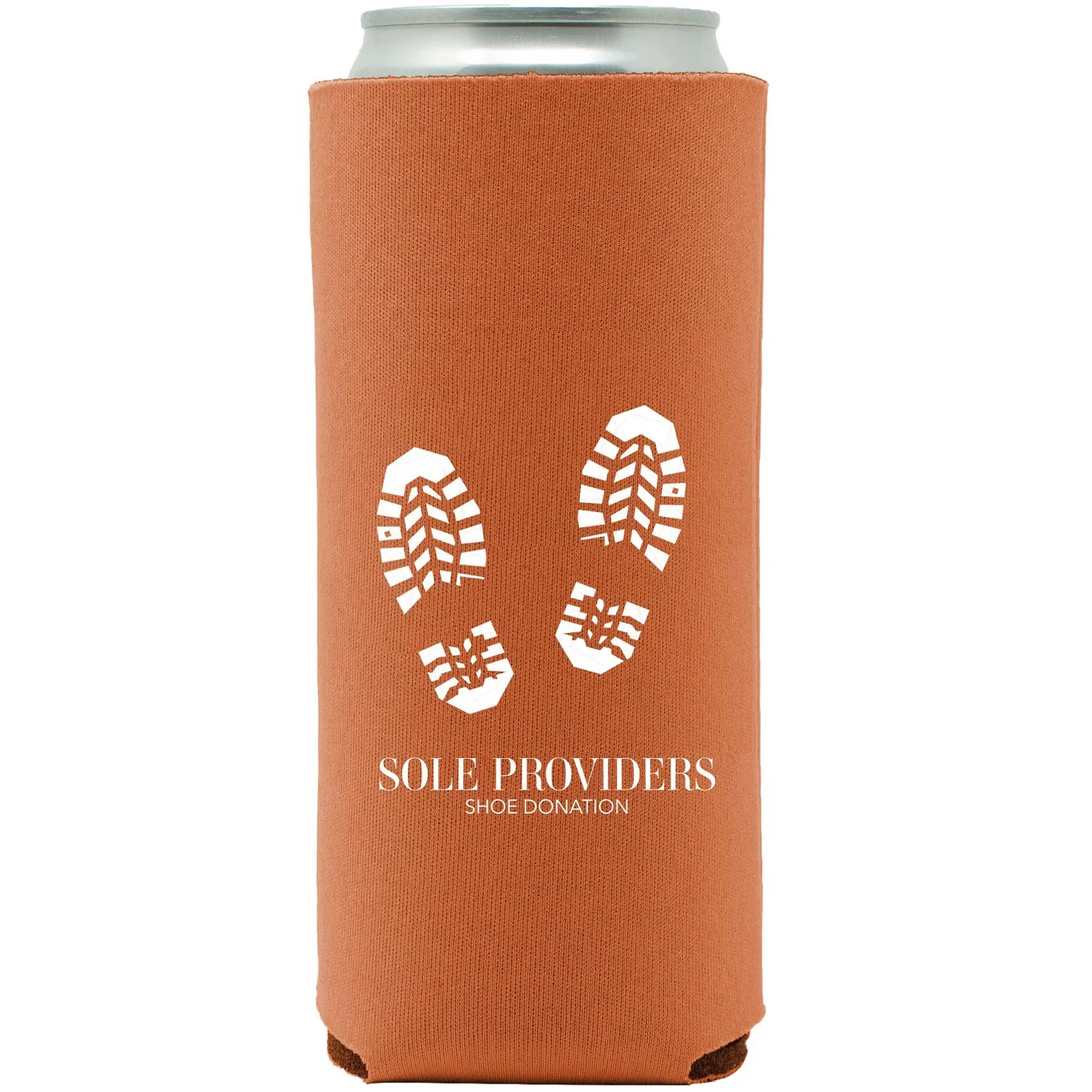 12oz. Slim Neoprene Seltzer Coolie — view 12