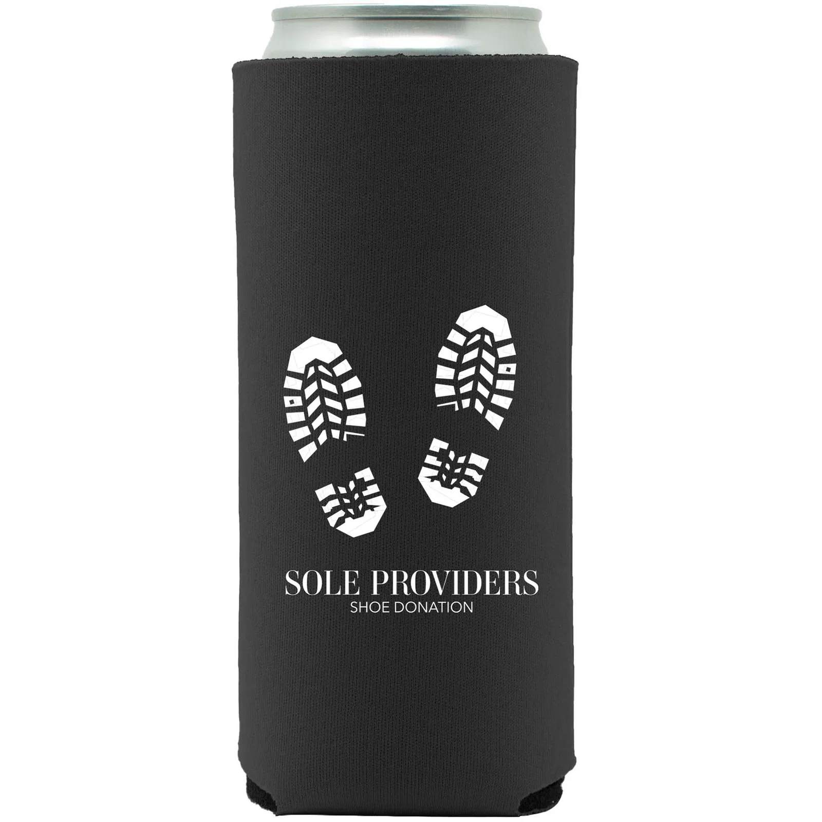 12oz. Slim Neoprene Seltzer Coolie — view 4