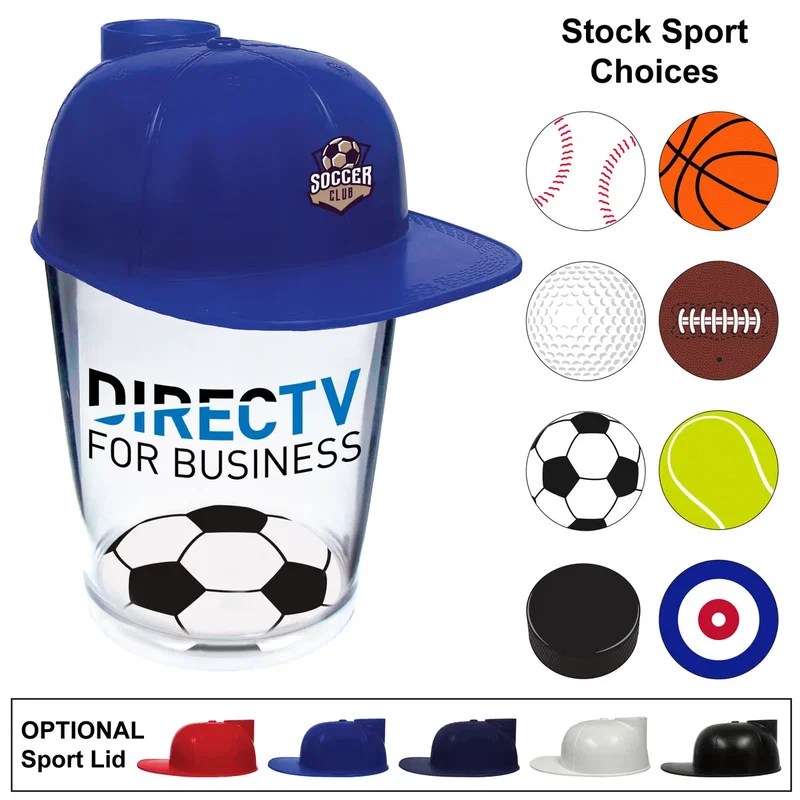 12 oz. Sports Themed Rocks Cup