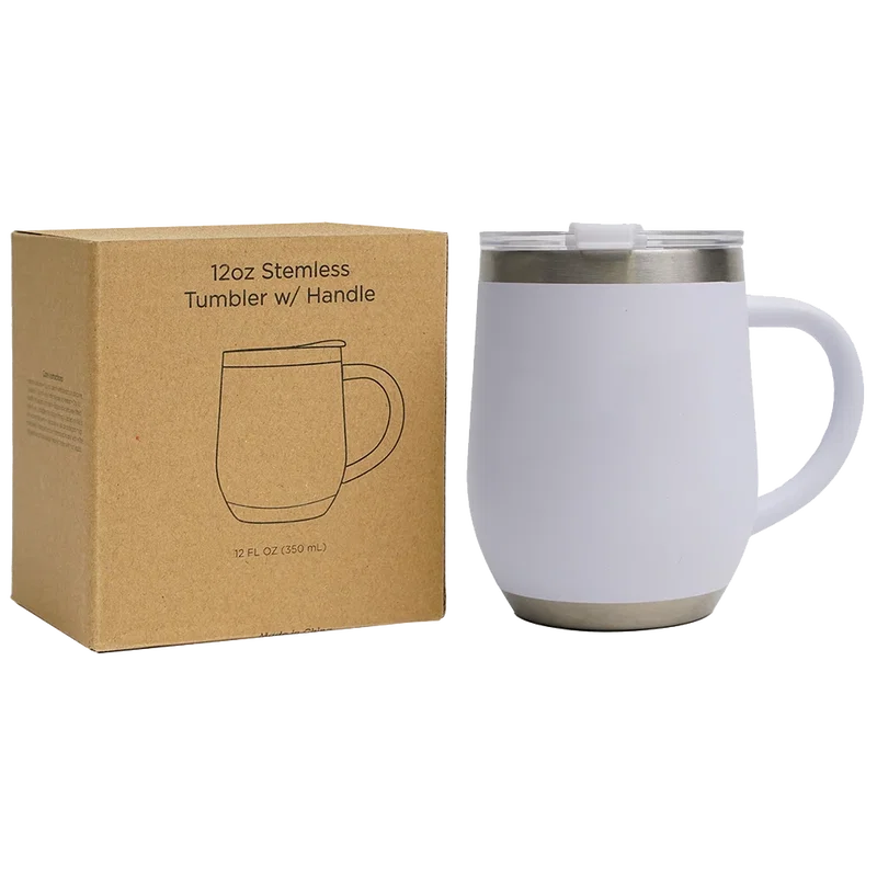 12 oz  Stemless Tumbler With Handle — view 10