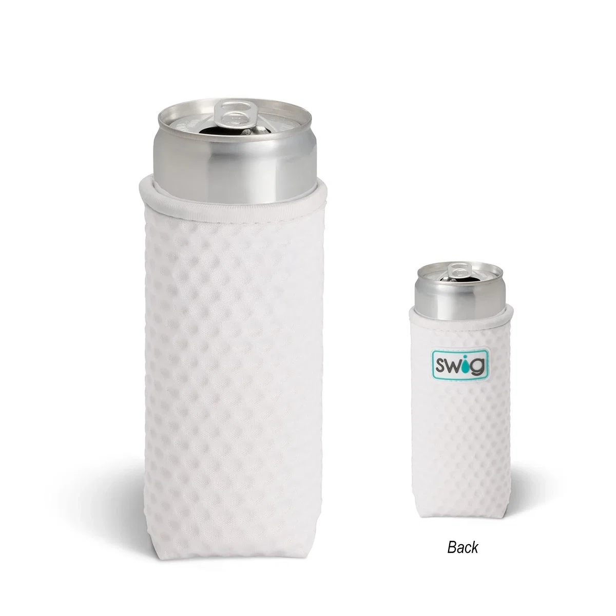 Both coolie sizes displayed together for comparison