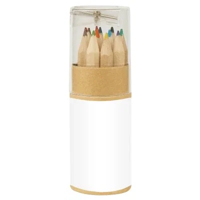 Cylindrical container shown closed and standing upright