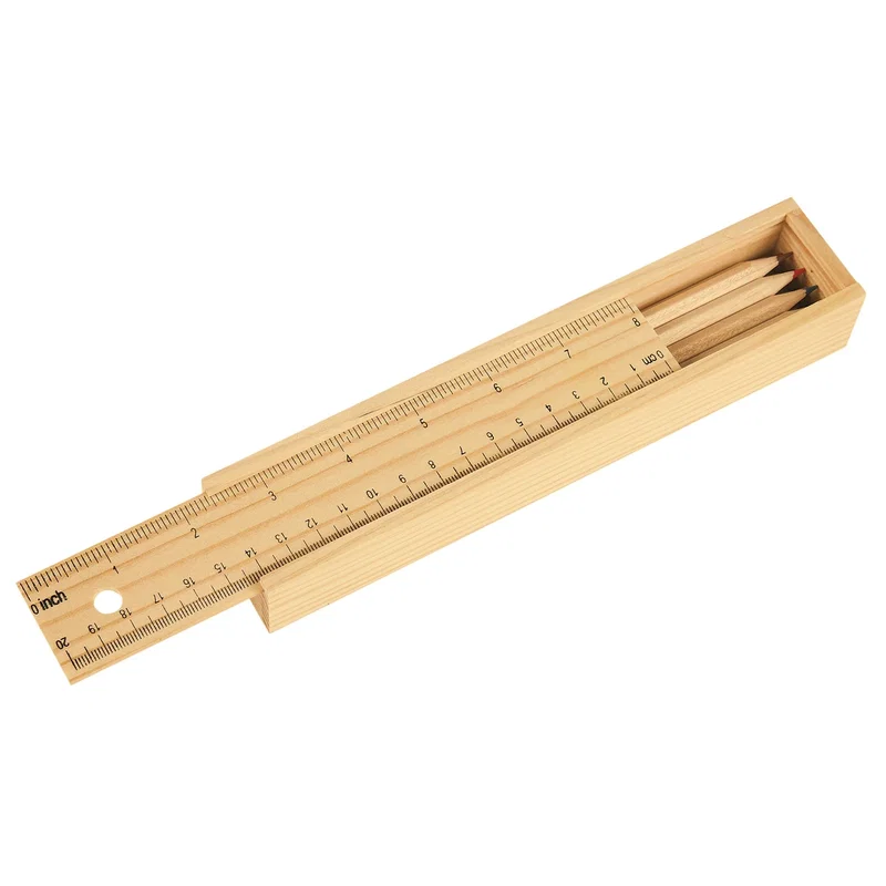 Angled view of the slim rectangular case