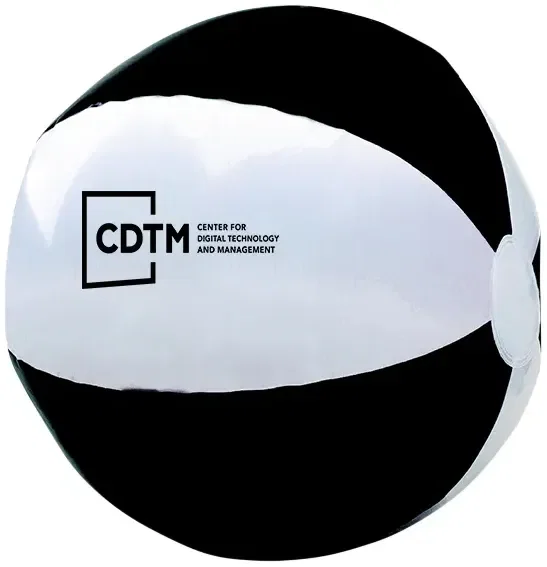Custom Two-Tone Beach Ball - 12" — view 8