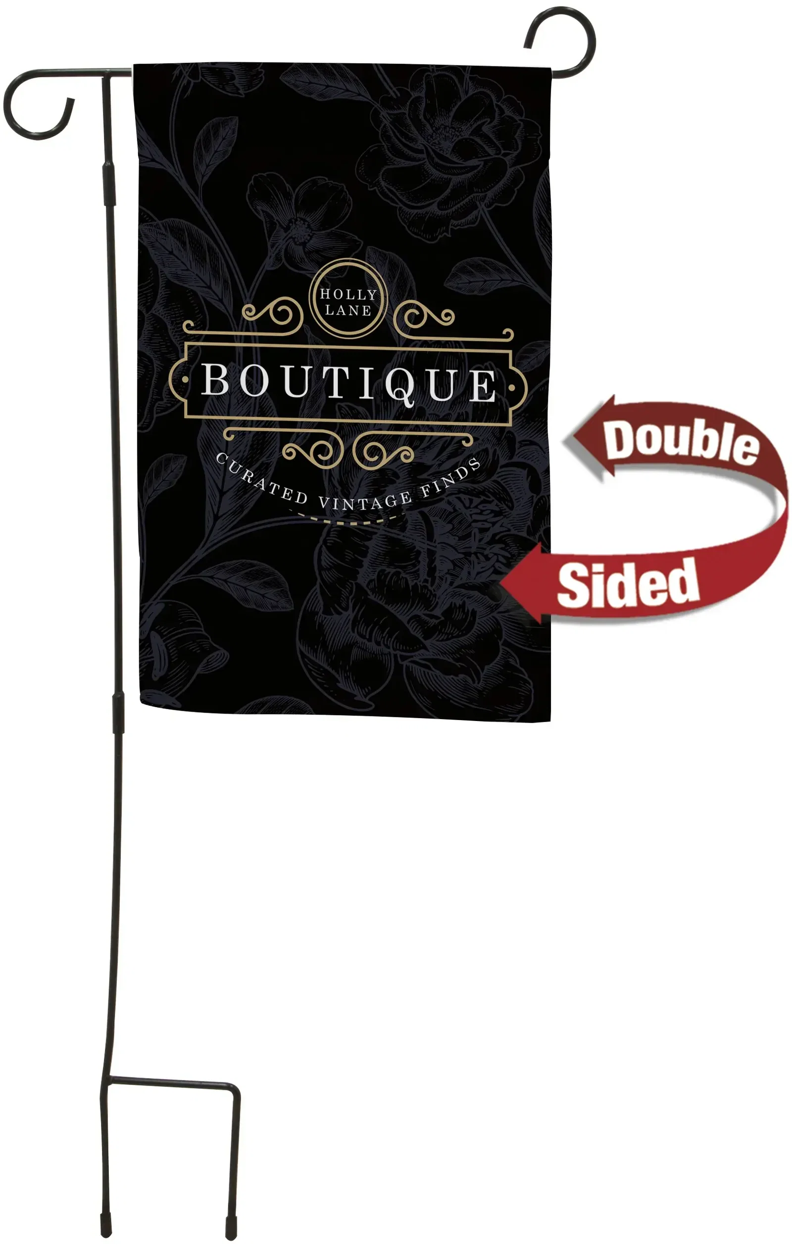 12" x 18" Garden Flag Kit Double-Sided — view 2