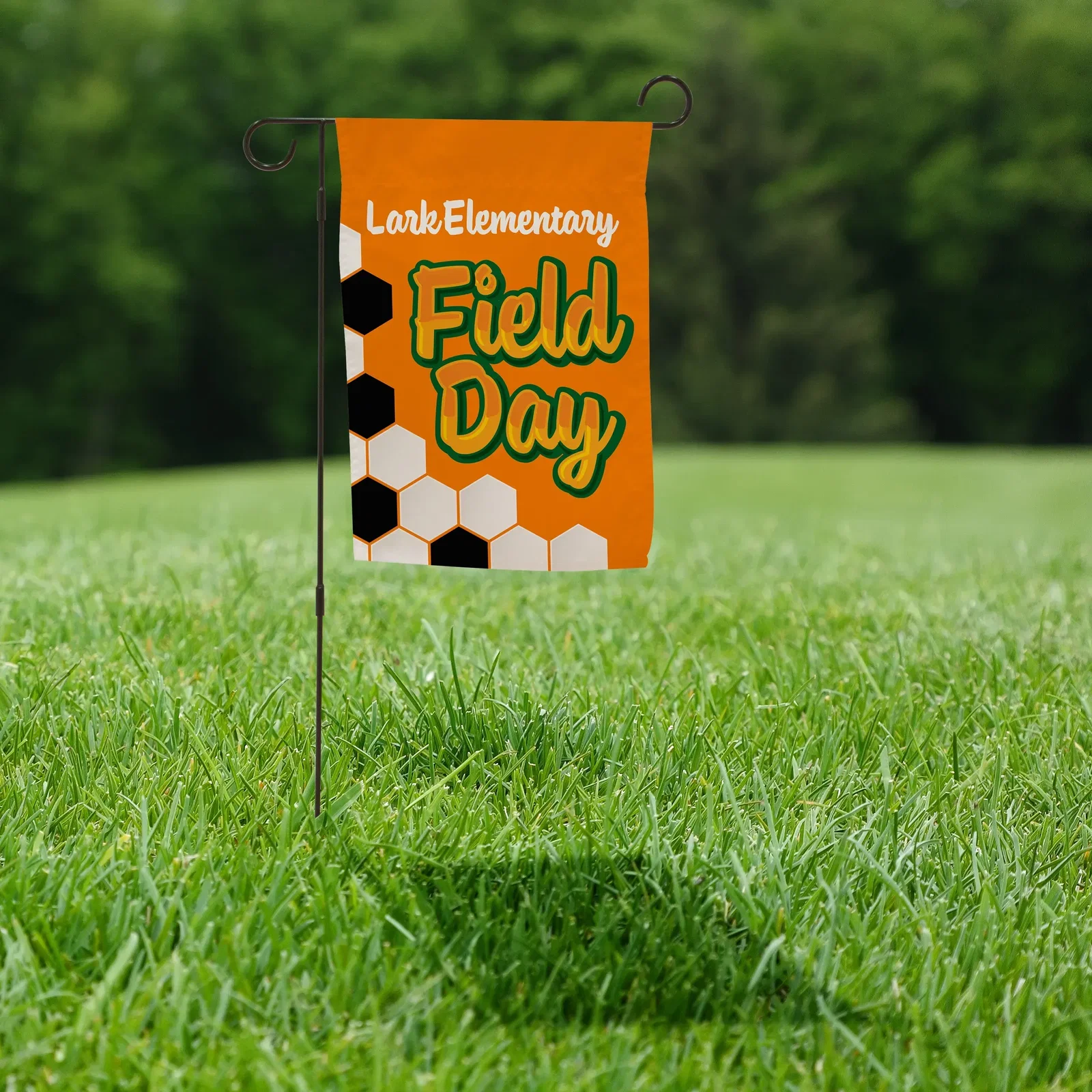 12" x 18" Garden Flag Kit Single-Sided — view 3