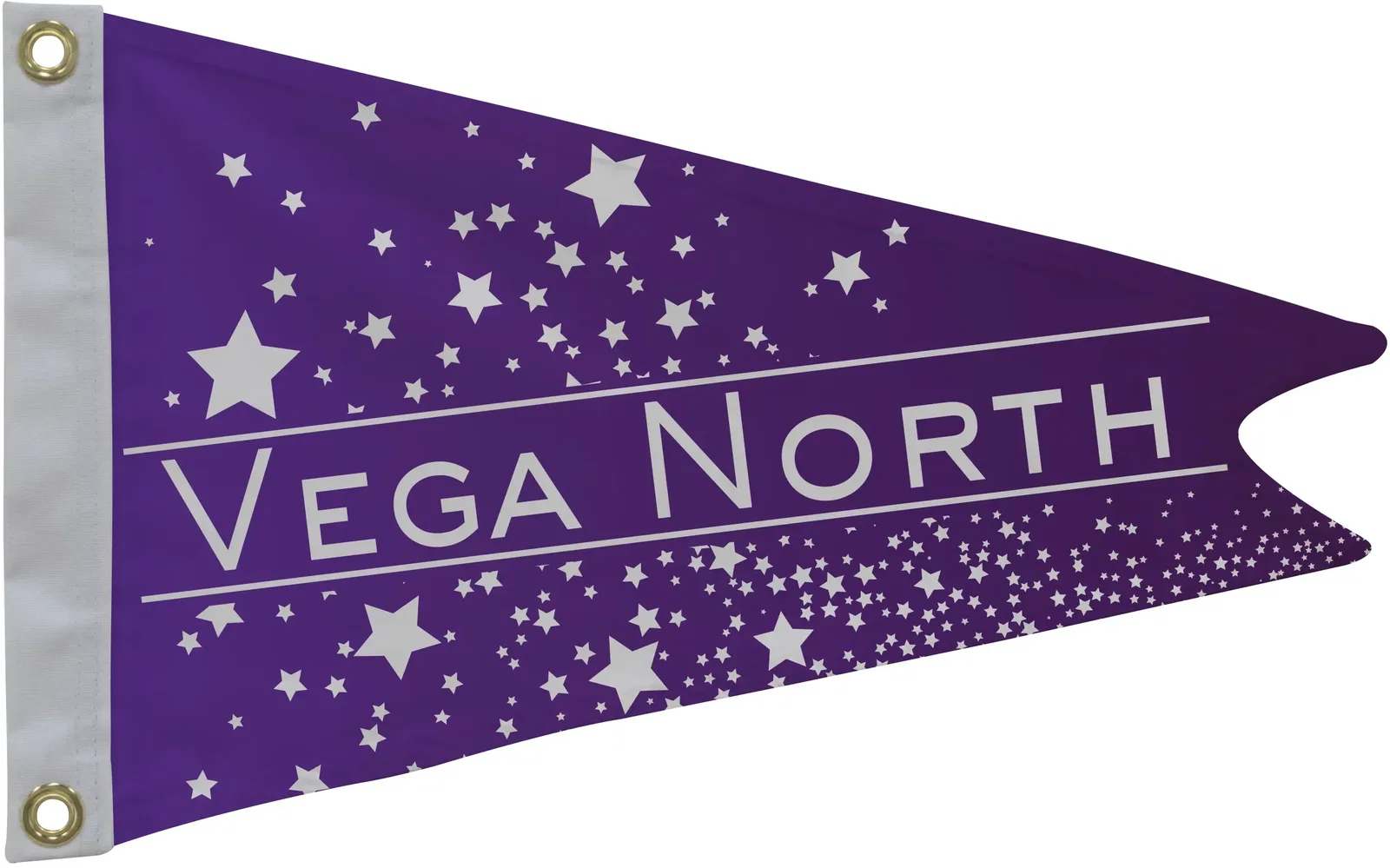 12" x 18" Nylon Burgee Flag Single-Sided — view 4
