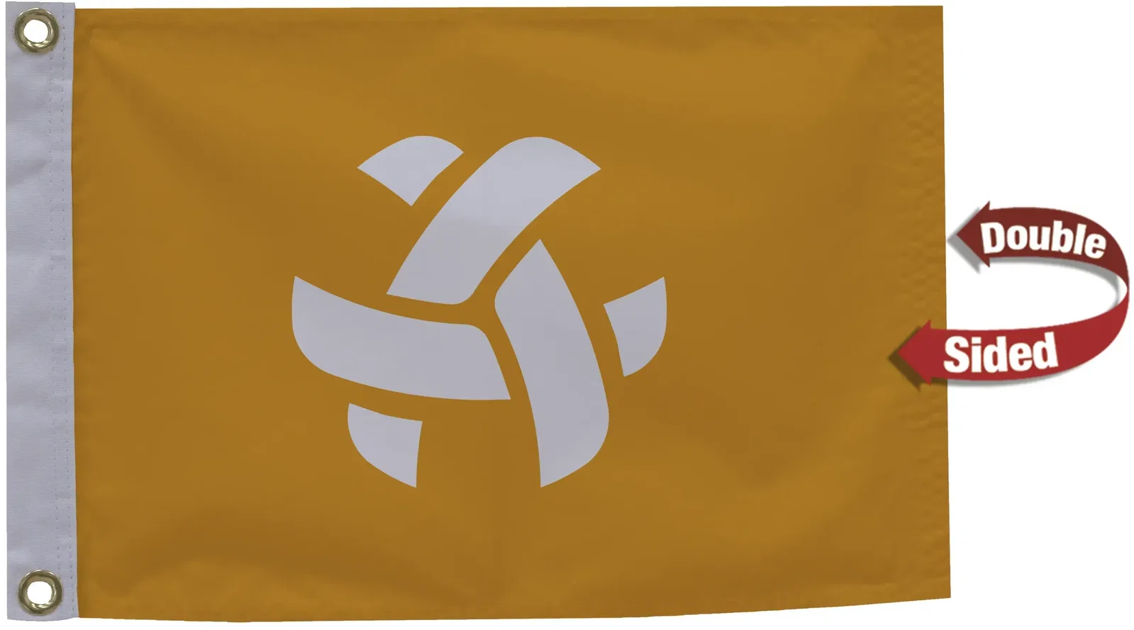 12" x 18" Nylon Flag Double-Sided — view 2