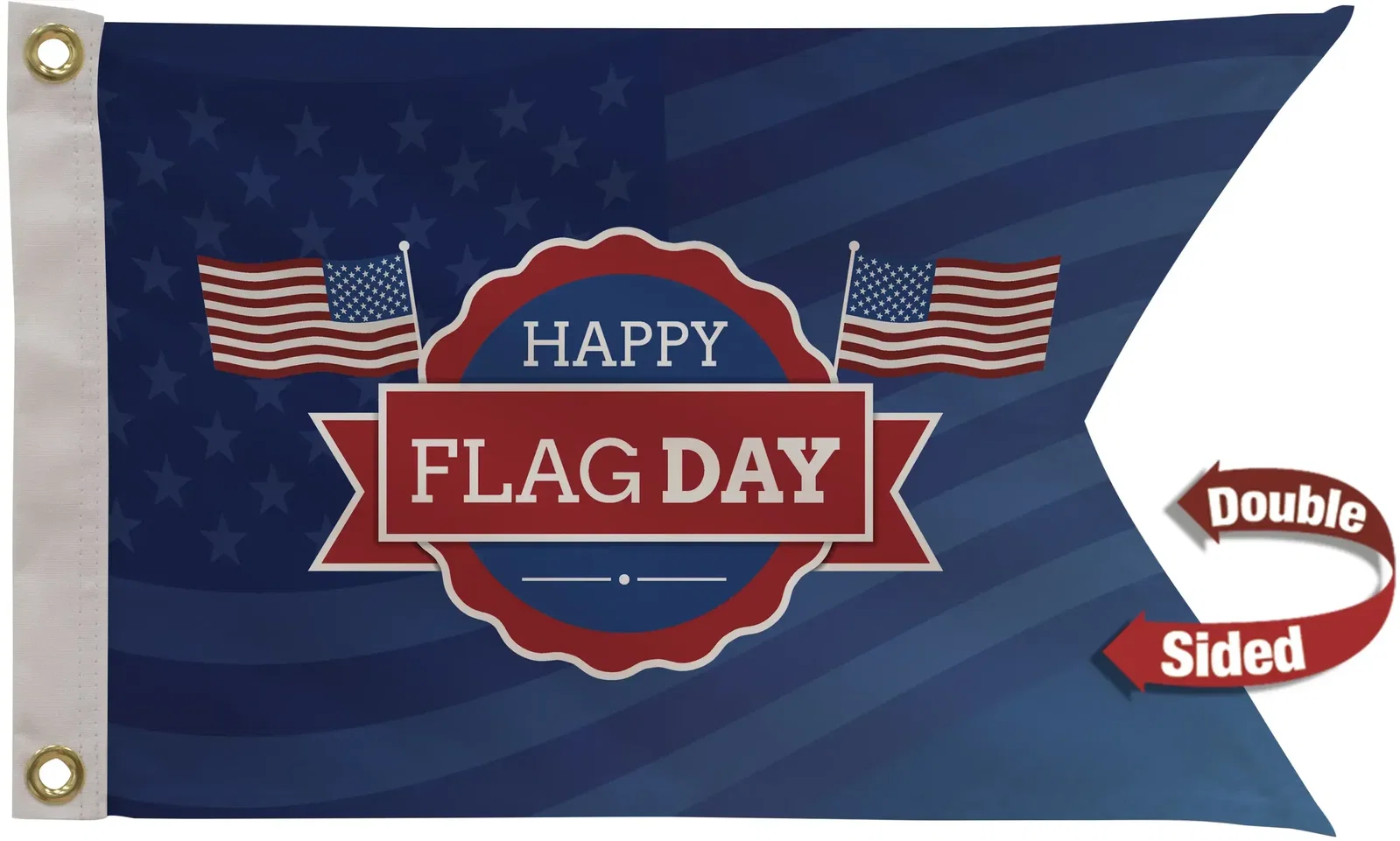 12" x 18" Nylon Guidon Flag Double-Sided — view 4