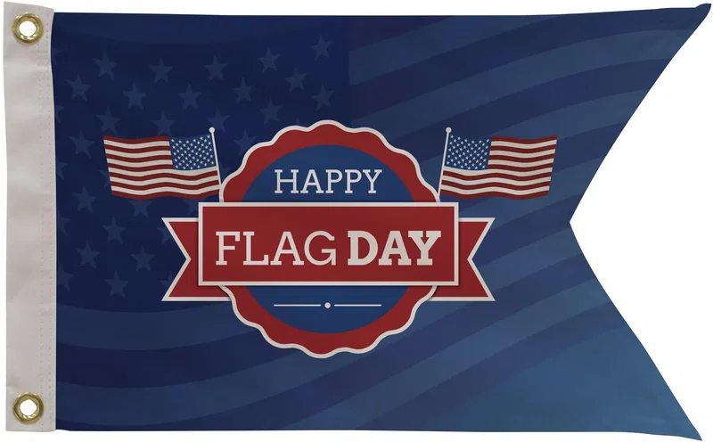 12" x 18" Nylon Guidon Flag Single-Sided — view 4