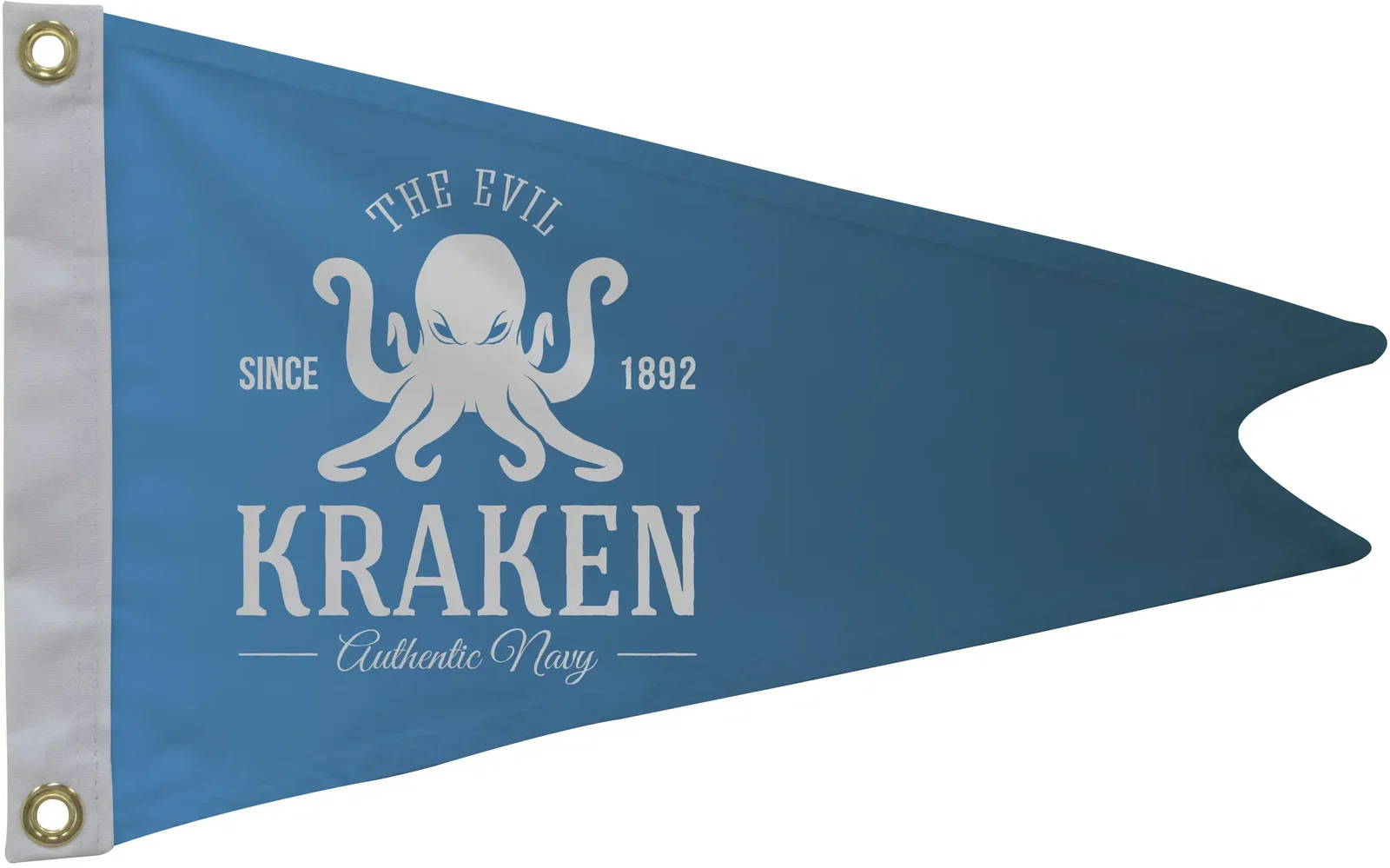 12" x 18" Polyester Burgee Flag Single-Sided — view 2