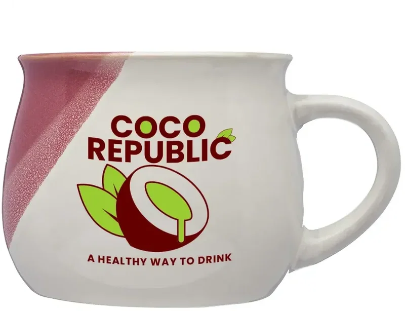 Charming Ceramic Dripped Mug (12oz, 2 Color) — view 2